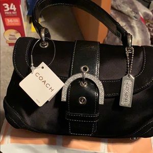 Coach Satin Mini Top Handle